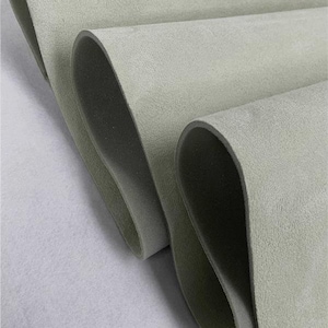 1/8" Backed Foam Spacer GRAY Faux Suede Headliner Fabric for Sedans, Trucks, vehicles, ceiling repairs, sunroof / 60" Wide Sold By The Yard