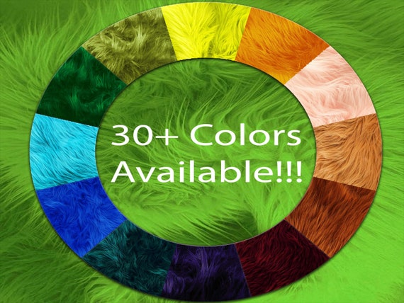 Fake FULL FUR Long Pile Quality Shaggy/Craft Sewing Cosplay Furries Decorations 60" Wide 1100 GRAM per meter -yard/Half Yard/Squares/Sample