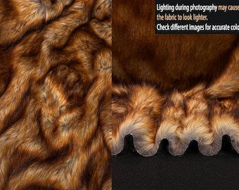 Faux Animal Fake Fur 900-1400gram Heavy Full Long Pile 65