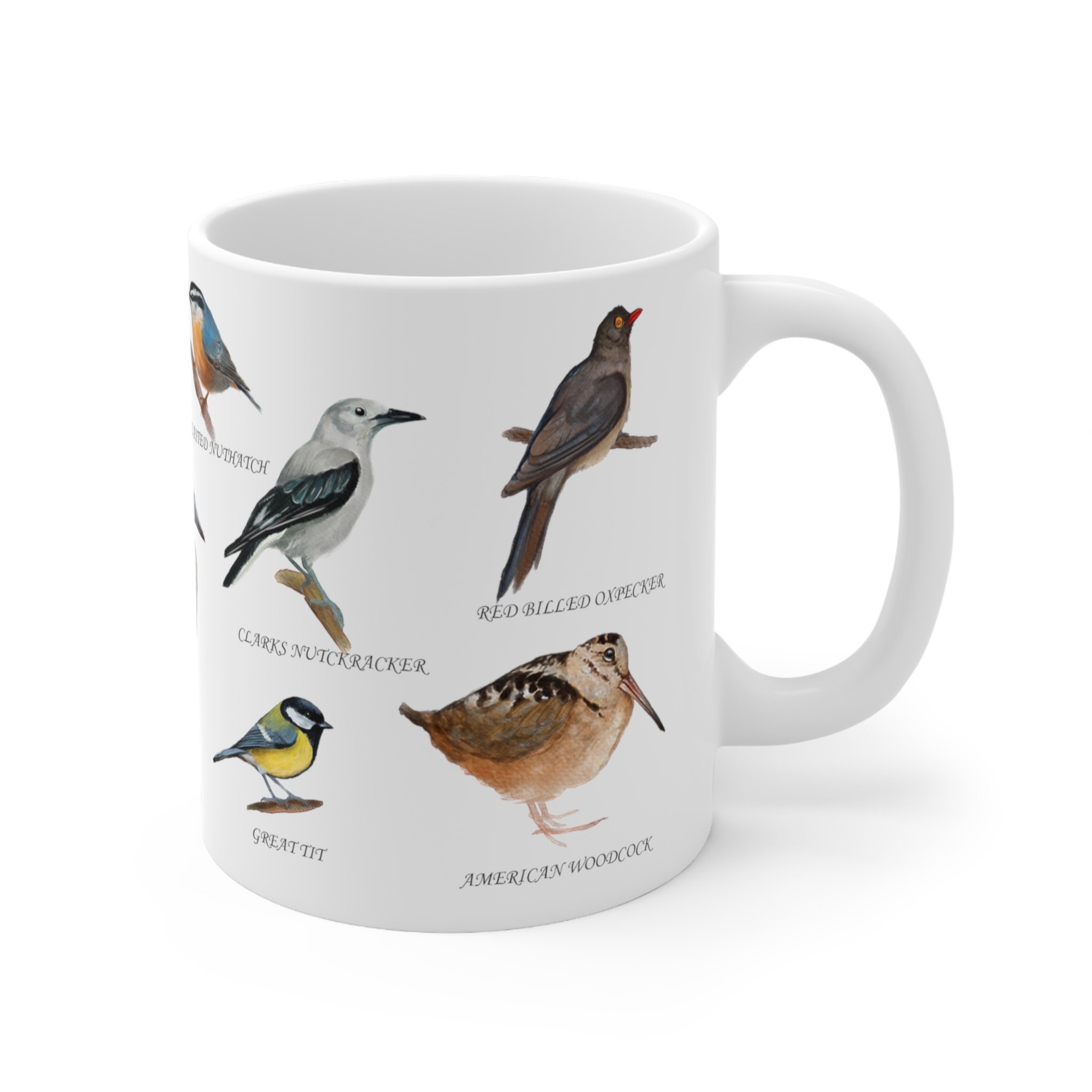 11oz Fowl Language Bird Mug Foul Language Bird Mug Bird