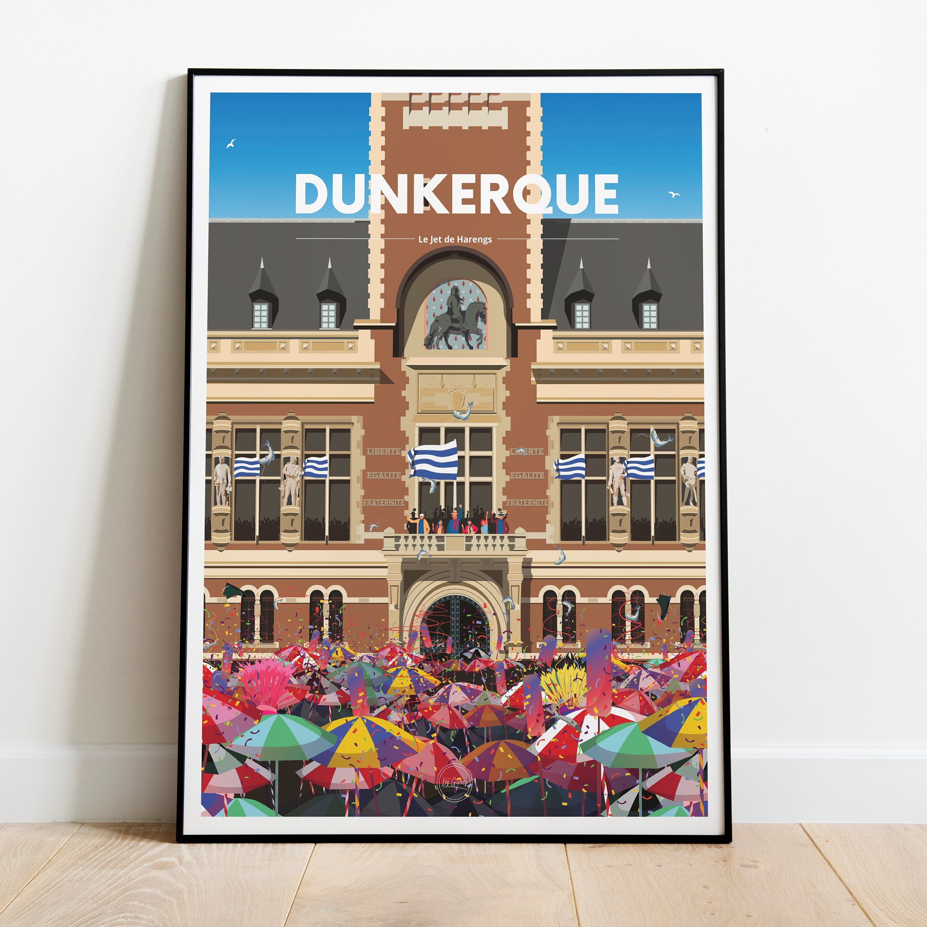Dunkirk Carnival Poster - The Throw of Herrings