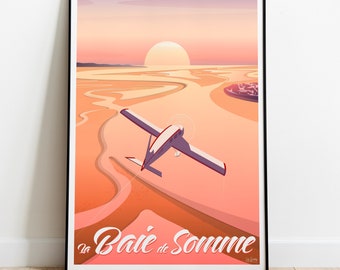 AFFICHE LA BAIE de somme