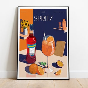 Cocktail-Poster - Spritz