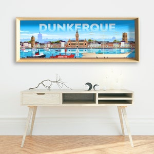 Póster Dunkerque - Panorámico