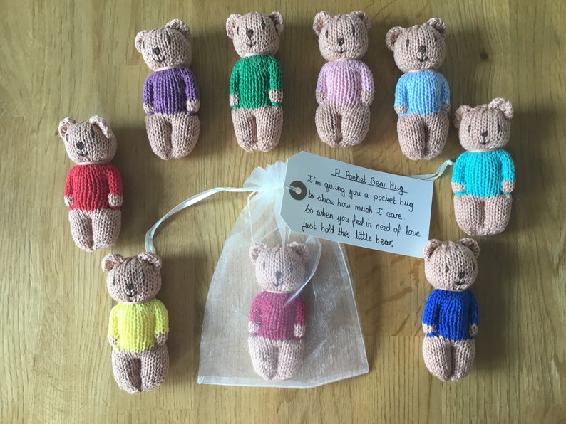 Pocket Bear Hug Etsy UK