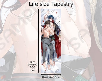 life size tapestry: renheng (fan art by LIAN)