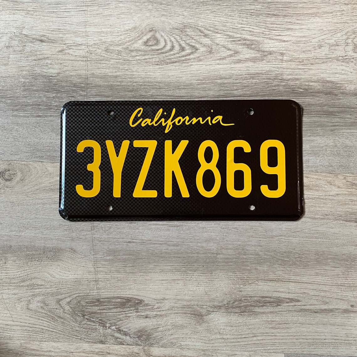 California License Plate //vinyl Wrap Kit// Custom License Etsy