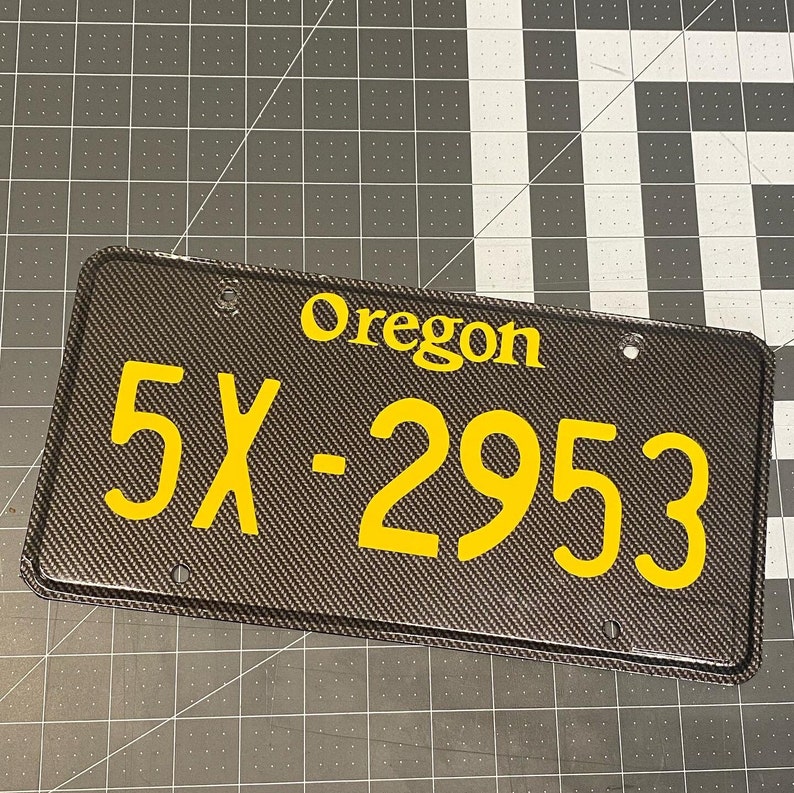 California License Plate //vinyl Wrap Kit// Custom License Etsy