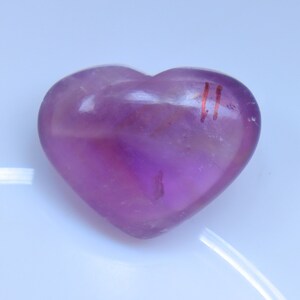 African Amethyst Heart, Natural African Amethyst Gemstone, Loose Gemstone For Jewelry Making, Amethyst Heart, Pendant Stone Heart #5994