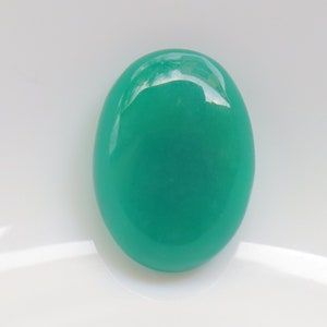 Green Onyx Cabochon, Natural Green Onyx Gemstone For Making Jewelry, Pendant Stone, Loose Stone, Green Onyx Crystal, Cabochon,  #2584