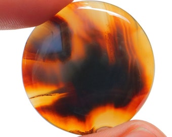 Montana Agate Cabochon, Natural Montana Agate Gemstone For Making Jewelry, Loose Stone, Pendant Stone, Montana Agate Crystal, Cabochon #2115