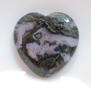 Gabru Jasper Heart Cabochon, Natural Gabru Jasper Gemstone For Making Jewelry, Loose Stone Pendant Stone, Gabru Jasper Heart, Cabochon #6960