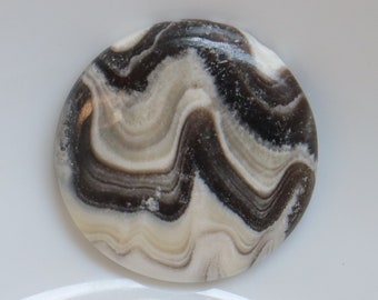 Zebra Calcite Cabochon, Natural Zebra Calcite Gemstone for jewelry making, Zebra calcite loose gemstone, Calcite Cabochon for Healing #7994