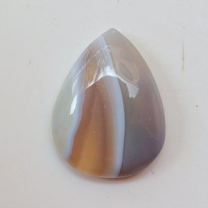 Botswana Agate Cabochon, Natural Botswana Agate Gemstone For Making Jewelry, Loose Stone, Pendant Stone, Botswana Agate Crystal, #2016