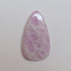 Pink Kunzite Cabochon Loose Gemstone, AAA+ Natural Pink Kunzite Cabochon For Handmade Jewelry, Kunzite Crystal Kunzite Cab Gift For Her#8284