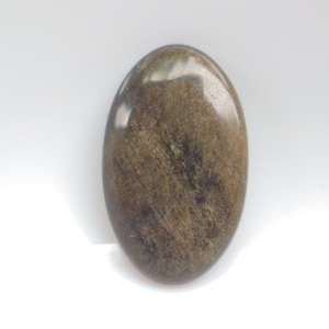 Golden Sheen Obsidian Cabochon, Golden Obsidian Gemstone, Loose Stone For Jewelry Making, Pendant Stone, Golden Obsidian  #1596