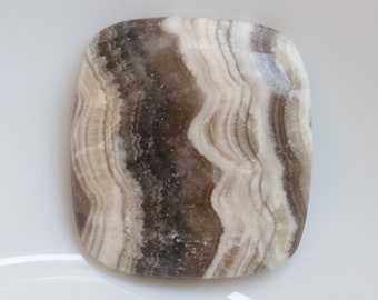 Zebra Calcite Cabochon, Natural Zebra Calcite Gemstone for jewelry making, Zebra calcite loose gemstone, Calcite Cabochon for Healing #7993