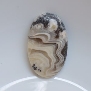 Zebra Calcite Cabochon, Natural Zebra Calcite Gemstone for jewelry making, Zebra calcite loose gemstone, Calcite Cabochon for Healing #8005
