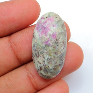 Ruby In Matrix Cabochon, Natural Ruby In Matrix Gemstone For Making Jewelry, Pendant Stone, Loose Stone, Ruby In Matrix Crystal #3037