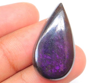 Cabochão de purpurita, gema de purpurita, cabochão de purpurita natural, gema de purpurita solta para fabricação de joias, pedra de purpurita nº 5118
