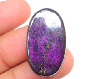 Cabochão de purpurita, gema de purpurita, cabochão de purpurita natural, gema de purpurita solta para fabricação de joias, pedra de purpurita nº 5110