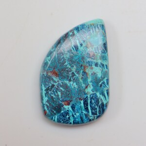 Shattuckite Cabochon, Natural Shattuckite Gemstone For Making Jewelry, Loose Stone, Pendant Stone, Healing Stone, Shattuckite Crystal #3377