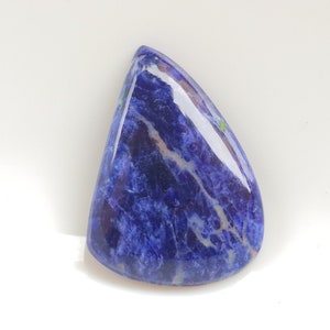 Sodalite Cabochon, Natural Sodalite Gemstone For Making Jewelry, Pendant Stone, Loose Stone, Sodalite Crystal, Healing Stone, Cabochon #2257