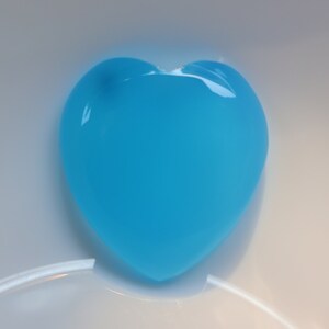 Blue Chalcedony Heart Cabochon, Natural Blue Chalcedony Gemstone For Making Jewelry, Pendant Stone, Loose Stone Blue Chalcedony Crystal#6324