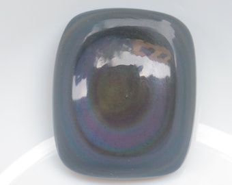 Cabujón de obsidiana arcoíris, piedra preciosa natural de obsidiana arcoíris para joyería, piedra suelta, cristal curativo, cabujón n.° 1614