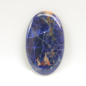 Sodalite Cabochon, Natural Sodalite Gemstone For Making Jewelry, Pendant Stone, Loose Stone, Sodalite Crystal, Healing Stone, Cabochon #2252