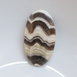 Zebra Calcite Cabochon, Natural Zebra Calcite Gemstone for jewelry making, Zebra calcite loose gemstone, Calcite Cabochon for Healing #8009