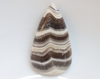 Zebra Calcite Cabochon, Natural Zebra Calcite Gemstone for jewelry making, Zebra calcite loose gemstone, Calcite Cabochon for Healing #7998