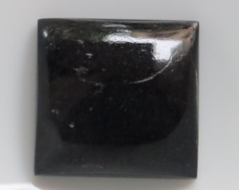 High Quality Black Tourmaline Cabochon, Natural Black Tourmaline Gemstone, Loose Stone For Making Jewellery, Black Tourmaline Crystal #9740