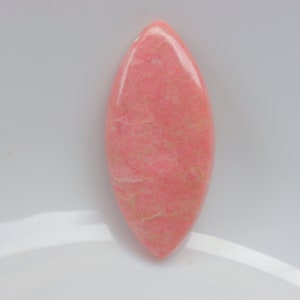 Thulite Cabochon, Natural Thulite Gemstone, loose Stone For Jewelry Making, Pendant Stone, Thulite Cabochon, Healing Stone, Crystal #1221