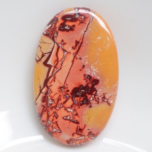Nieuwe vondst! Atlasbergjaspis cabochon, natuurlijke atlasjaspis edelsteen, atlasjaspis uit Marokko, losse steen voor het maken van sieraden #10341