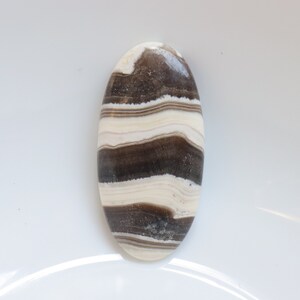 Zebra Calcite Cabochon, Natural Zebra Calcite Gemstone for jewelry making, Zebra calcite loose gemstone, Calcite Cabochon for Healing #8003