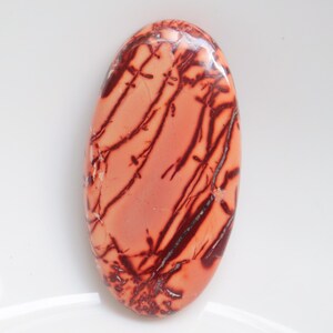 Nieuwe vondst! Atlasbergjaspis cabochon, natuurlijke atlasjaspis edelsteen, atlasjaspis uit Marokko, losse steen voor het maken van sieraden #10342