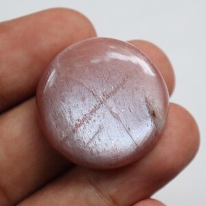 Cabochon pêche pierre de lune de qualité supérieure, pierre précieuse naturelle pêche brillante pierre de lune, pierre non sertie pour la fabrication de bijoux, cabochon de pierre précieuse #10206