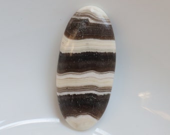 Zebra Calcite Cabochon, Natural Zebra Calcite Gemstone for jewelry making, Zebra calcite loose gemstone, Calcite Cabochon for Healing #7996