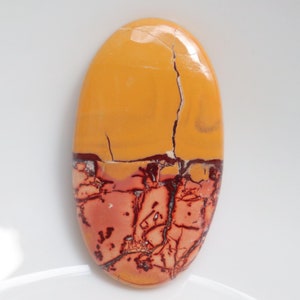 Nieuwe vondst! Atlasbergjaspis cabochon, natuurlijke atlasjaspis edelsteen, atlasjaspis uit Marokko, losse steen voor het maken van sieraden