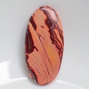 Nieuwe vondst! Atlasbergjaspis cabochon, natuurlijke atlasjaspis edelsteen, atlasjaspis uit Marokko, losse steen voor het maken van sieraden #10334
