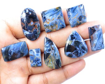 The Best 8 Pieces Lot Pietersite Cabochon, Rare, High Quality Pietersite Gemstone, HandPolish Pietersite Stone Pietersite Loose #7409