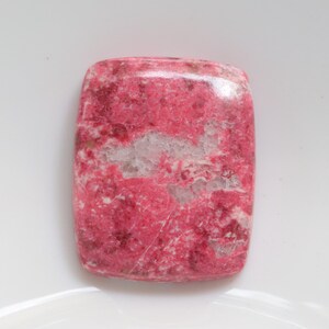 High Quality Pink Thulite Cabochon, Natural Thulite Gemstone, loose Stone For Jewelry Making, Thulite from Norway, Christmas Gift #9555