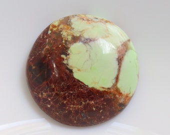 Beautiful Lemon Chrysoprase Cabochon, Lemon Chrysoprase Gemstone, loose stone for jewelry making, Handmade Lemon Chrysoprase Stone #9432