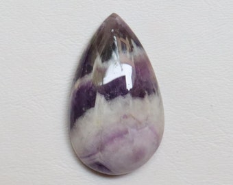 Cabujón de amatista con diseño de chevrón, gema de amatista natural con diseño de chevrón, gema suelta para la fabricación de joyas, cristal de chakra, cristal curativo #9423