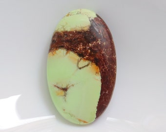Beautiful Lemon Chrysoprase Cabochon, Lemon Chrysoprase Gemstone, loose stone for jewelry making, Handmade Lemon Chrysoprase Stone #9433