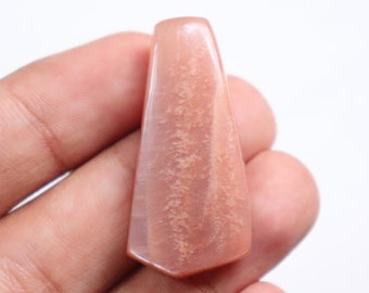 Top Quality Peach Moonstone Cabochon, Natural Shiny Peach Moonstone Gemstone, Loose Stone For Jewelry Making, Gemstone Cabochon #10205