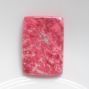 High Quality Pink Thulite Cabochon, Natural Thulite Gemstone, loose Stone For Jewelry Making, Thulite from Norway, Christmas Gift #9552