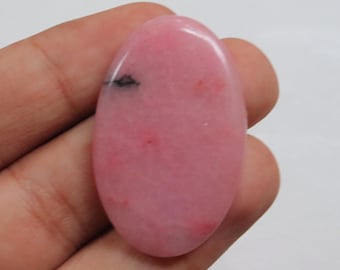 Superb Pink Rhodonite Cabochon, Natural Rhodonite Gemstone, Loose Stone For Jewelry Making, Rhodonite Crystal Stone, Gift for her #9806
