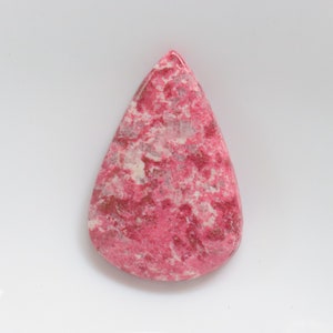 High Quality Pink Thulite Cabochon, Natural Thulite Gemstone, loose Stone For Jewelry Making, Thulite from Norway, Christmas Gift #9539
